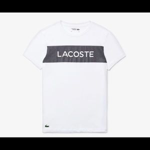 Lacoste Sport Graphic Shirt L/5 NEW WITH TAGS!!